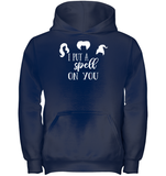 Hocus Pocus I Put A Spell on You Kids Heavyweight Pullover Hoodie
