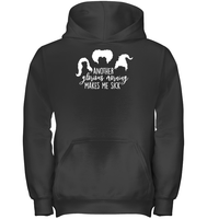 Hocus Pocus Another Glorious Morning Makes Me Sick Kids Heavyweight Pullover Hoodie
