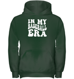 In My Baseball Era Sports Shirt Kids Heavyweight Pullover Hoodie