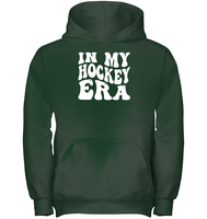 In My Hockey Era Sports Shirt Kids Heavyweight Pullover Hoodie