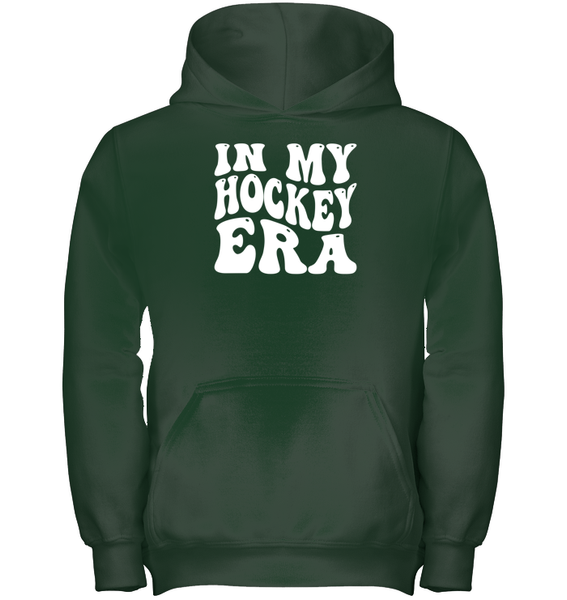 In My Hockey Era Sports Shirt Kids Heavyweight Pullover Hoodie