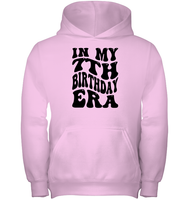 In My 7th Birthday Era Birthday Shirt Kids Tee, Hoodie, Sweatshirt