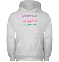 50% Mermaid, 30% Unicorn, 20% Princess – 100% Magical Baby Onesie