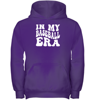 In My Baseball Era Sports Shirt Kids Heavyweight Pullover Hoodie