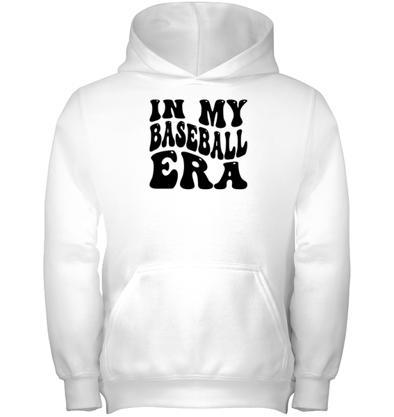 In My Baseball Era Sports Shirt Kids Heavyweight Pullover Hoodie