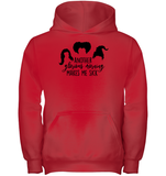 Hocus Pocus Another Glorious Morning Makes Me Sick Kids Heavyweight Pullover Hoodie