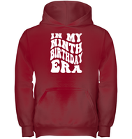 In My Ninth Birthday Era  Birthday Shirt Kids Tee, Hoodie, Sweatshirt