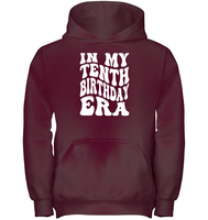 In My Tenth Birthday Era Birthday Shirt Kids Tee, Hoodie, Sweatshirt