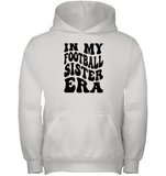 In My Football Sister Era Sports Shirt Kids Heavyweight Pullover Hoodie