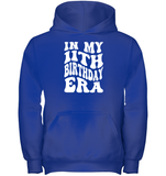 In My 11th Birthday Era Birthday Shirt Kids Heavyweight Pullover Hoodie
