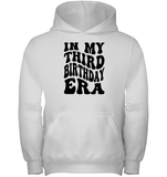 In My Third Birthday Era Birthday Shirt Kids Tee, Hoodie, Sweatshirt