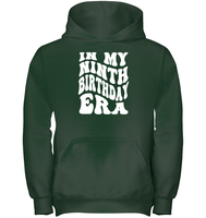 In My Ninth Birthday Era  Birthday Shirt Kids Tee, Hoodie, Sweatshirt