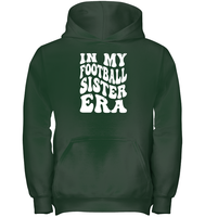 In My Football Sister Era Sports Shirt Kids Heavyweight Pullover Hoodie