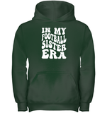 In My Football Sister Era Sports Shirt Kids Heavyweight Pullover Hoodie