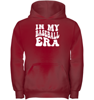 In My Baseball Era Sports Shirt Kids Heavyweight Pullover Hoodie
