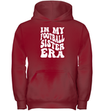 In My Football Sister Era Sports Shirt Kids Heavyweight Pullover Hoodie