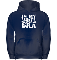 In My Baseball Era Sports Shirt Kids Heavyweight Pullover Hoodie