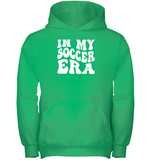 In My Soccer Era Sports Shirt Kids Heavyweight Pullover Hoodie