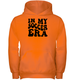 In My Soccer Era Sports Shirt Kids Heavyweight Pullover Hoodie