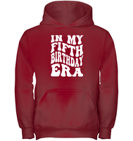 In My Fifth Birthday Era Birthday Shirt Kids Tee, Hoodie, Sweatshirt