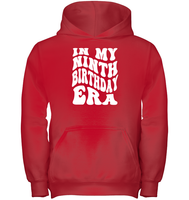 In My Ninth Birthday Era  Birthday Shirt Kids Tee, Hoodie, Sweatshirt