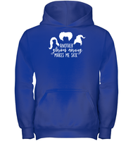 Hocus Pocus Another Glorious Morning Makes Me Sick Kids Heavyweight Pullover Hoodie