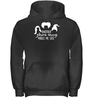 Hocus Pocus Another Glorious Morning Makes Me Sick Kids Heavyweight Pullover Hoodie