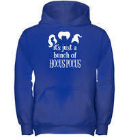 Hocus Pocus It's Just A Bunch Of Hocus Pocus Kids Heavyweight Pullover Hoodie