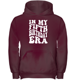 In My Fifth Birthday Era Birthday Shirt Kids Tee, Hoodie, Sweatshirt