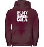 In My Wrestling Era Sports Shirt Kids Heavyweight Pullover Hoodie