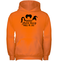 Hocus Pocus Another Glorious Morning Makes Me Sick Kids Heavyweight Pullover Hoodie