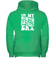 In My Ninth Birthday Era  Birthday Shirt Kids Tee, Hoodie, Sweatshirt