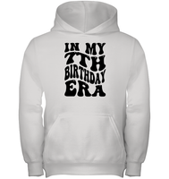 In My 7th Birthday Era Birthday Shirt Kids Tee, Hoodie, Sweatshirt