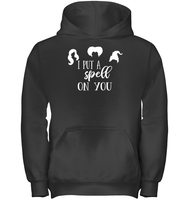 Hocus Pocus I Put A Spell on You Kids Heavyweight Pullover Hoodie