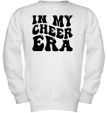 In My Cheer Era Sports Shirt Kids Fleece Pullover Sweatshirt