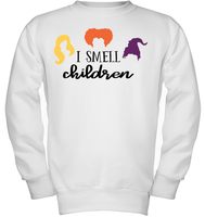 Hocus Pocus I Smell Children Unisex Shirt, Long Sleeve, Hoodie, Sweatshirt