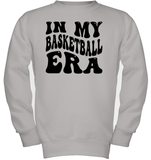 In My Basketball Era Sports Shirt Kids Fleece Pullover Sweatshirt