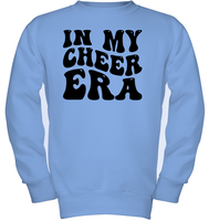 In My Cheer Era Sports Shirt Kids Fleece Pullover Sweatshirt