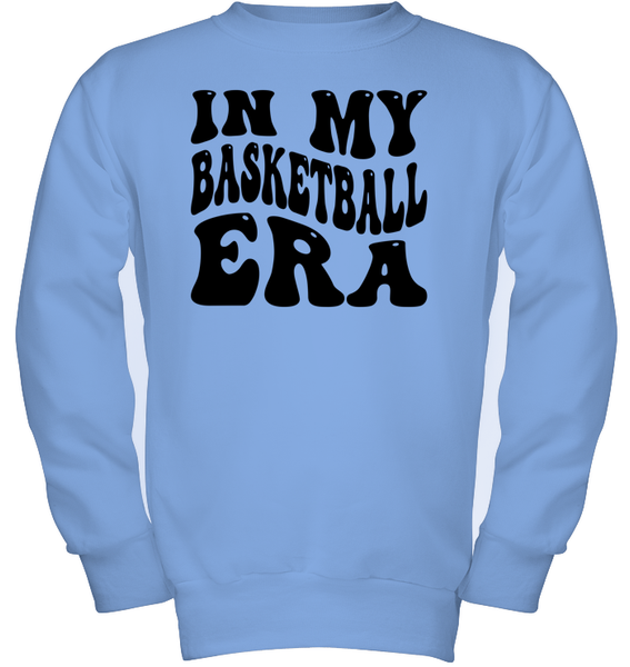 In My Basketball Era Sports Shirt Kids Fleece Pullover Sweatshirt