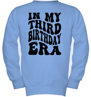 In My Third Birthday Era Birthday Shirt Kids Tee, Hoodie, Sweatshirt