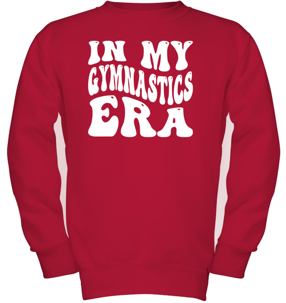 In My Gymnastics Era Sports Shirt Kids Fleece Pullover Sweatshirt