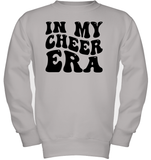 In My Cheer Era Sports Shirt Kids Fleece Pullover Sweatshirt
