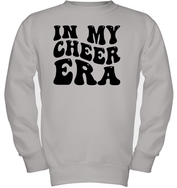 In My Cheer Era Sports Shirt Kids Fleece Pullover Sweatshirt