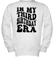 In My Third Birthday Era Birthday Shirt Kids Tee, Hoodie, Sweatshirt
