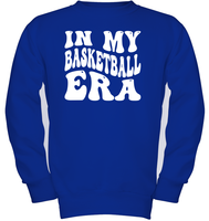 In My Basketball Era Sports Shirt Kids Fleece Pullover Sweatshirt