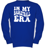 In My Basketball Era Sports Shirt Kids Fleece Pullover Sweatshirt