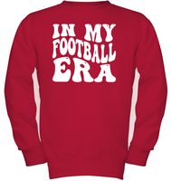 In My Football Era Sports Shirt Kids Fleece Pullover Sweatshirt