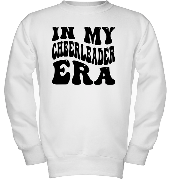 In My Cheerleader Era Sports Shirt Kids Fleece Pullover Sweatshirt