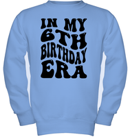 In My 6th Birthday Era Birthday Shirt Kids Tee, Hoodie, Sweatshirt