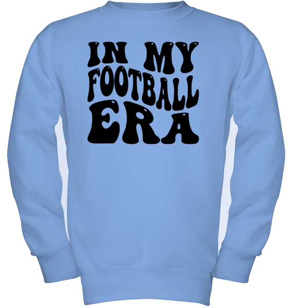 In My Football Era Sports Shirt Kids Fleece Pullover Sweatshirt